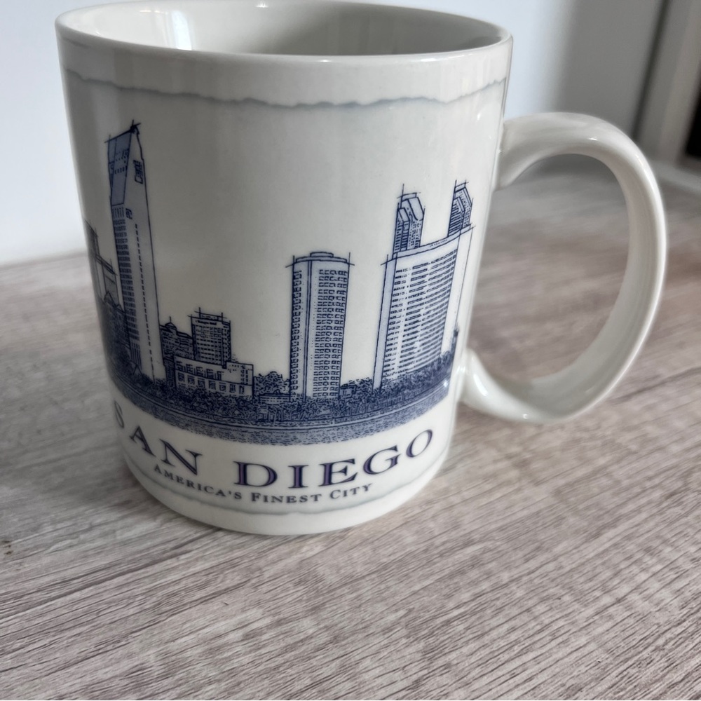 Starbucks Vintage Architectural Edition coffee mug San Diego